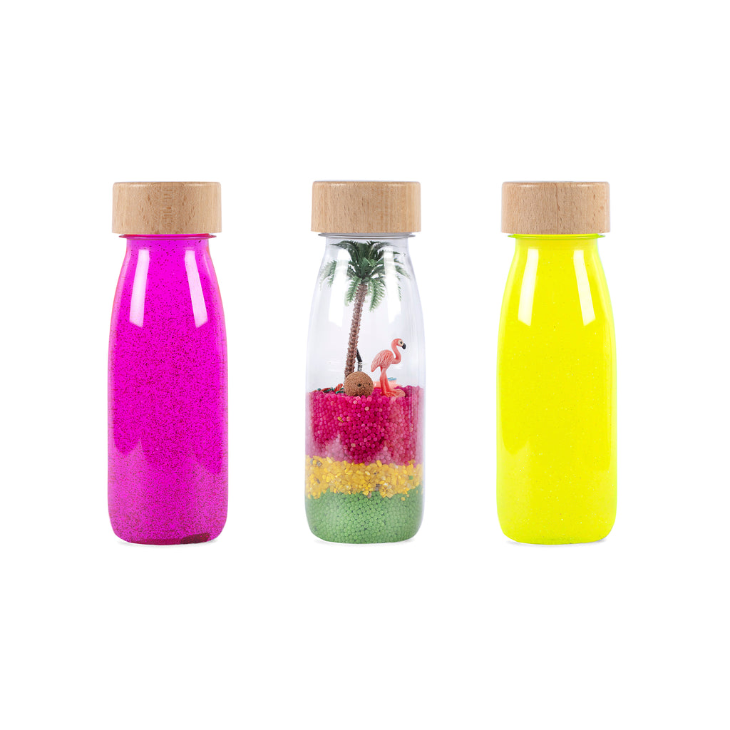 Petit Boum 3 sensorische flessen Paradise Pack