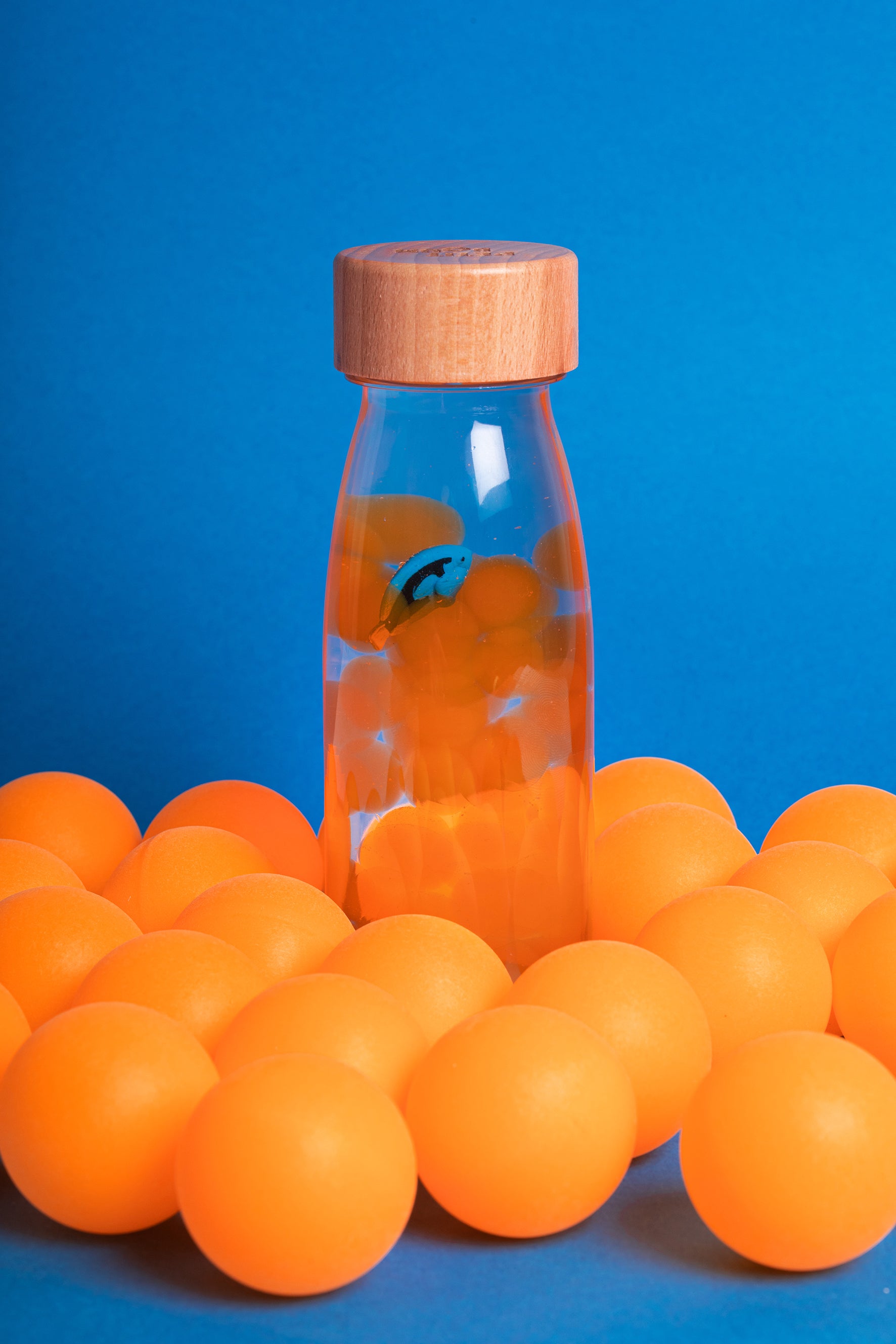 Petit Boum sensorische fles Sound Blue Tang