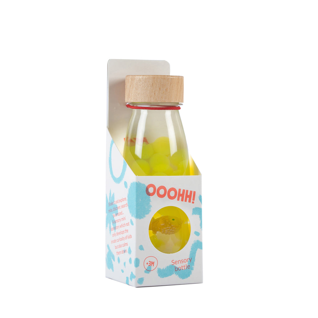 Petit Boum sensorische fles Sound Pufferfish