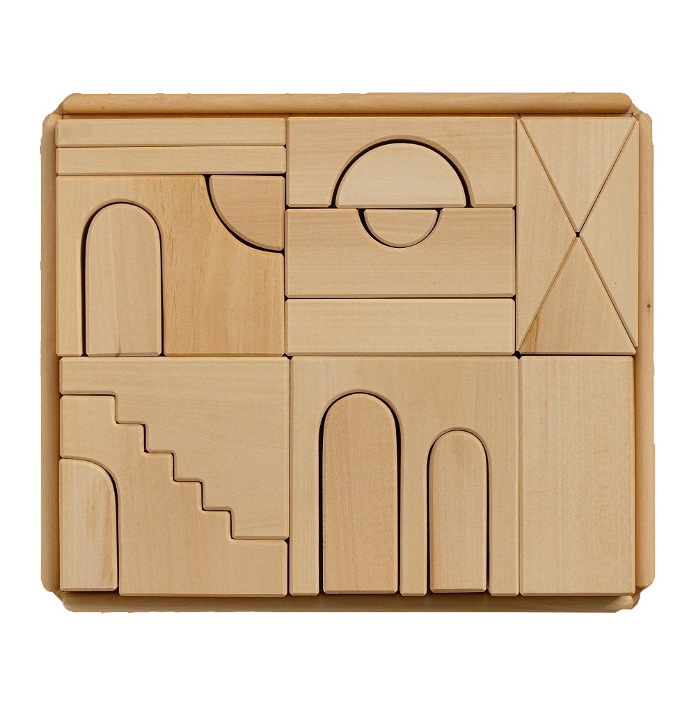 Raduga Grez apartment building blocks naturel tinten