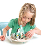 Tender Leaf spel balancerende poolcirkel