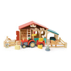 Tender Leaf poppenhuis houten tractor