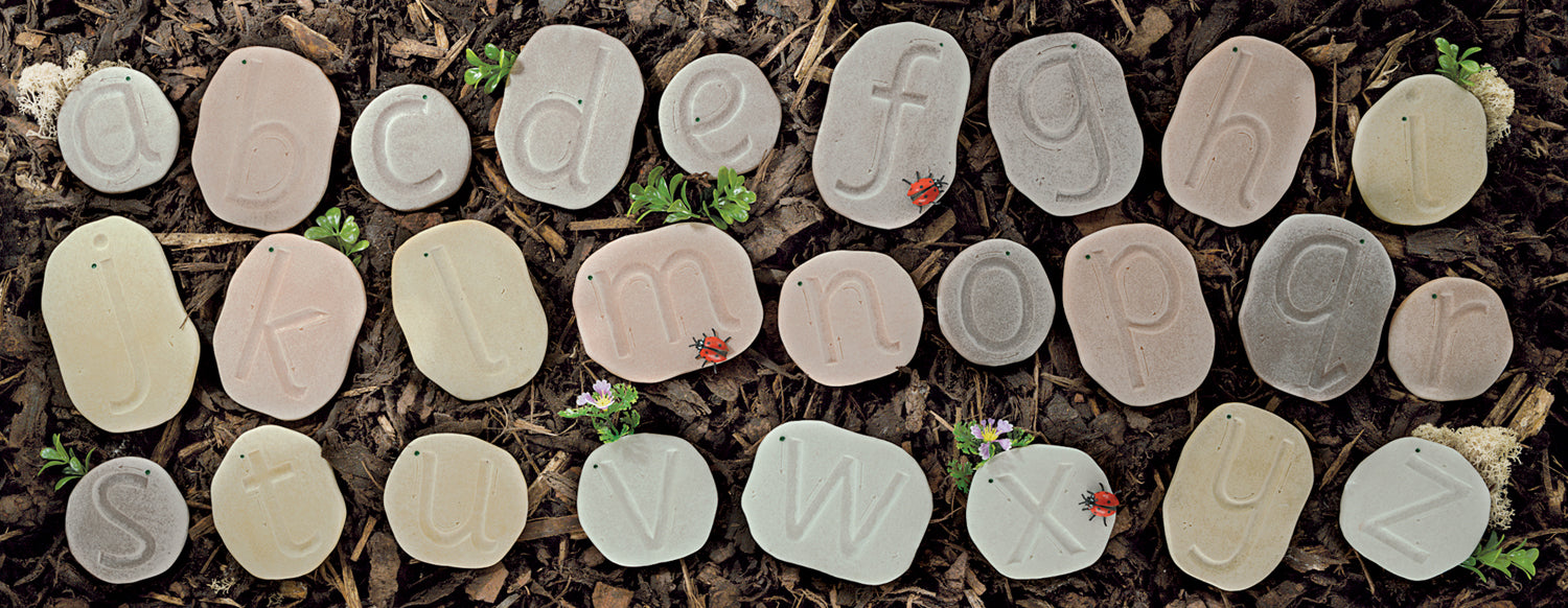 Yellow Door letterstenen kleine letters