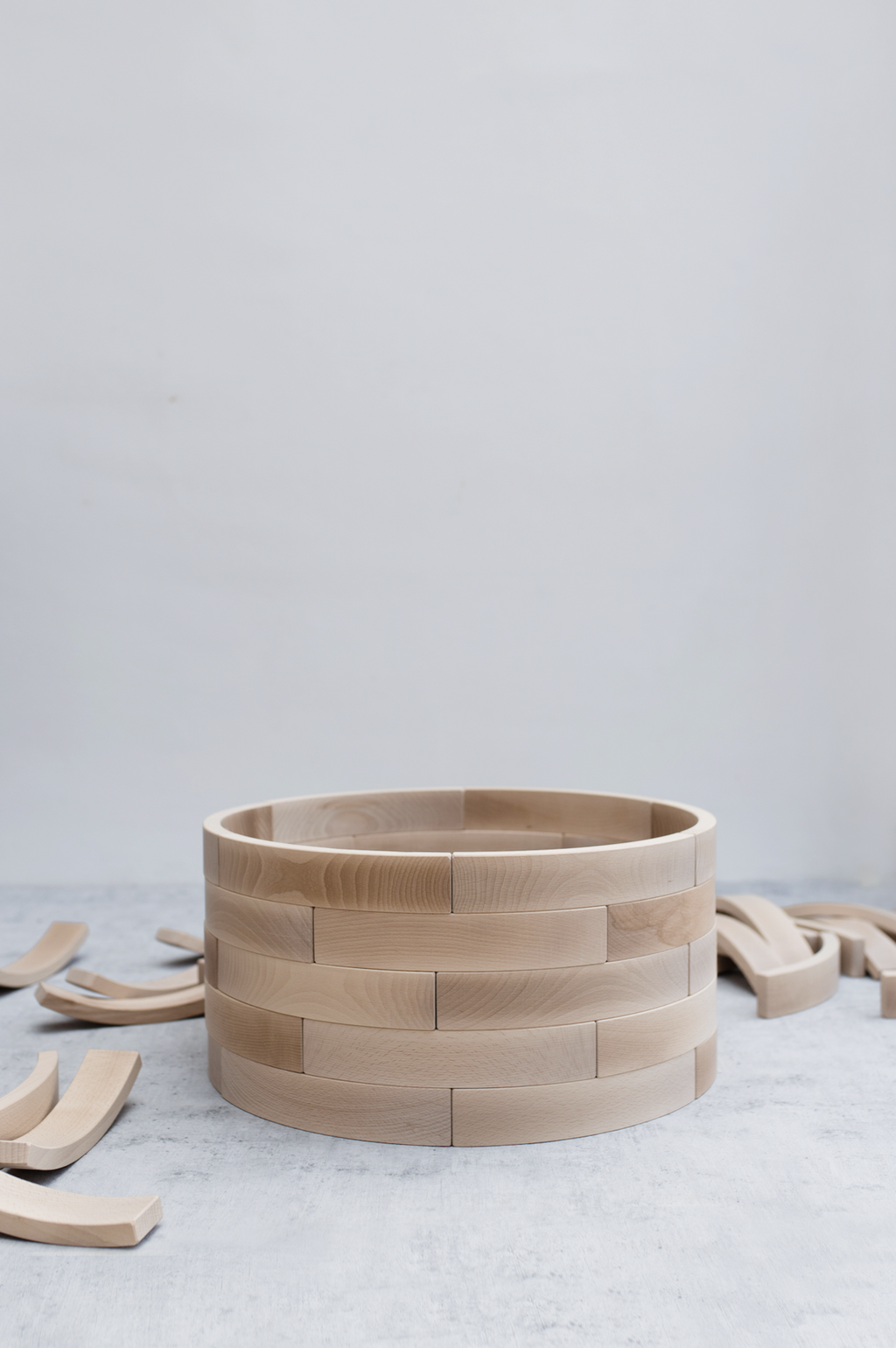 Abel blocks set van 24 houten blokken