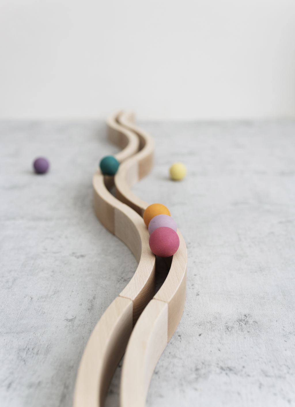 Abel blocks set van 24 houten blokken