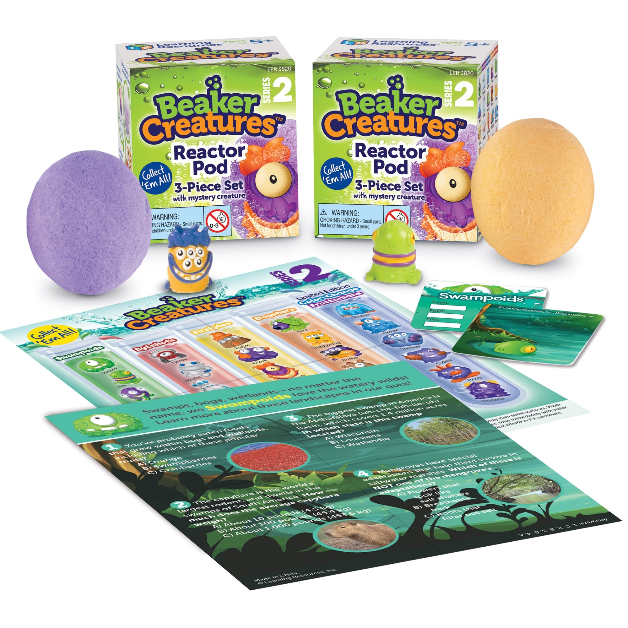 Learning Resources Baker Creatures Reactor Pod series 2