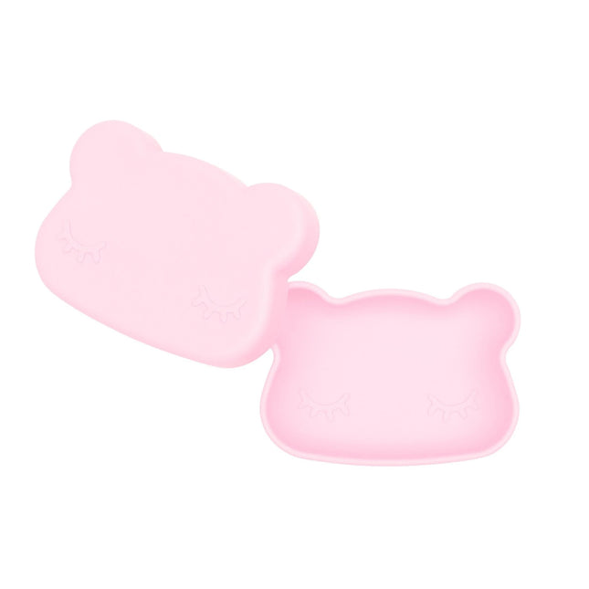 We Might be Tiny snackie bear powder pink