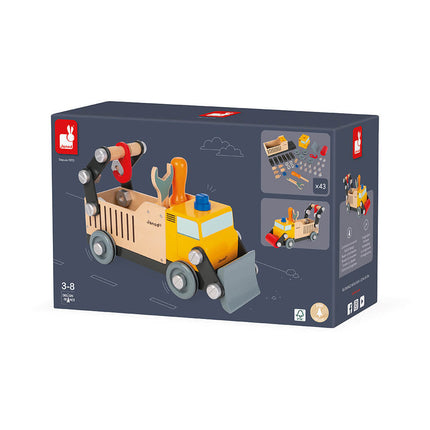 Janod Brico kids houten bouw truck