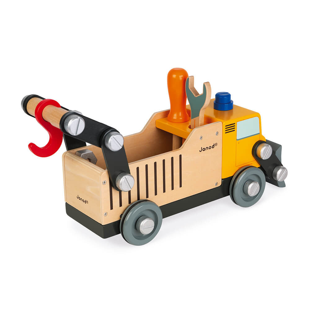 Janod Brico kids houten bouw truck