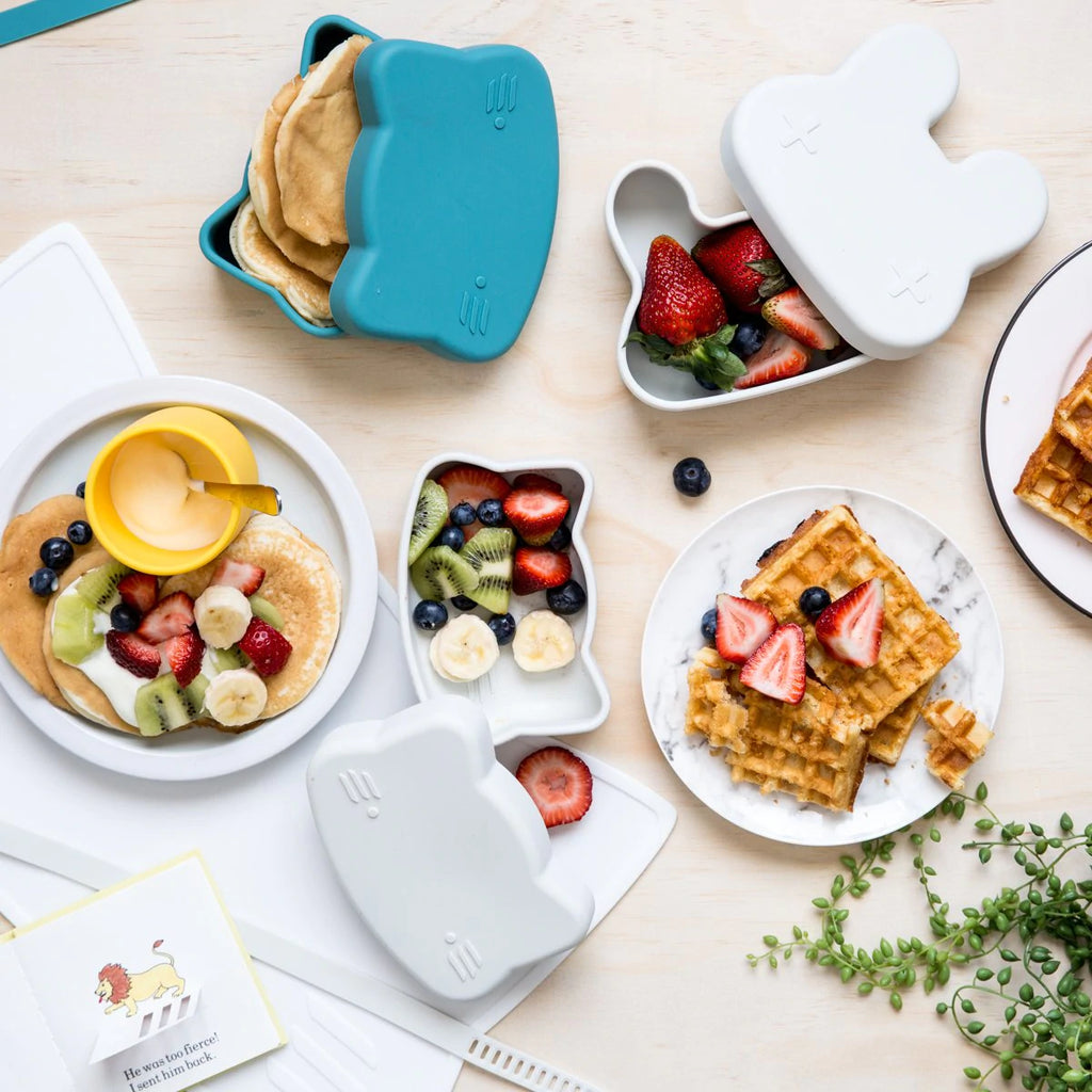 We Might be Tiny snackie cat blue dusk