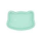 We Might be Tiny snackie cat minty green