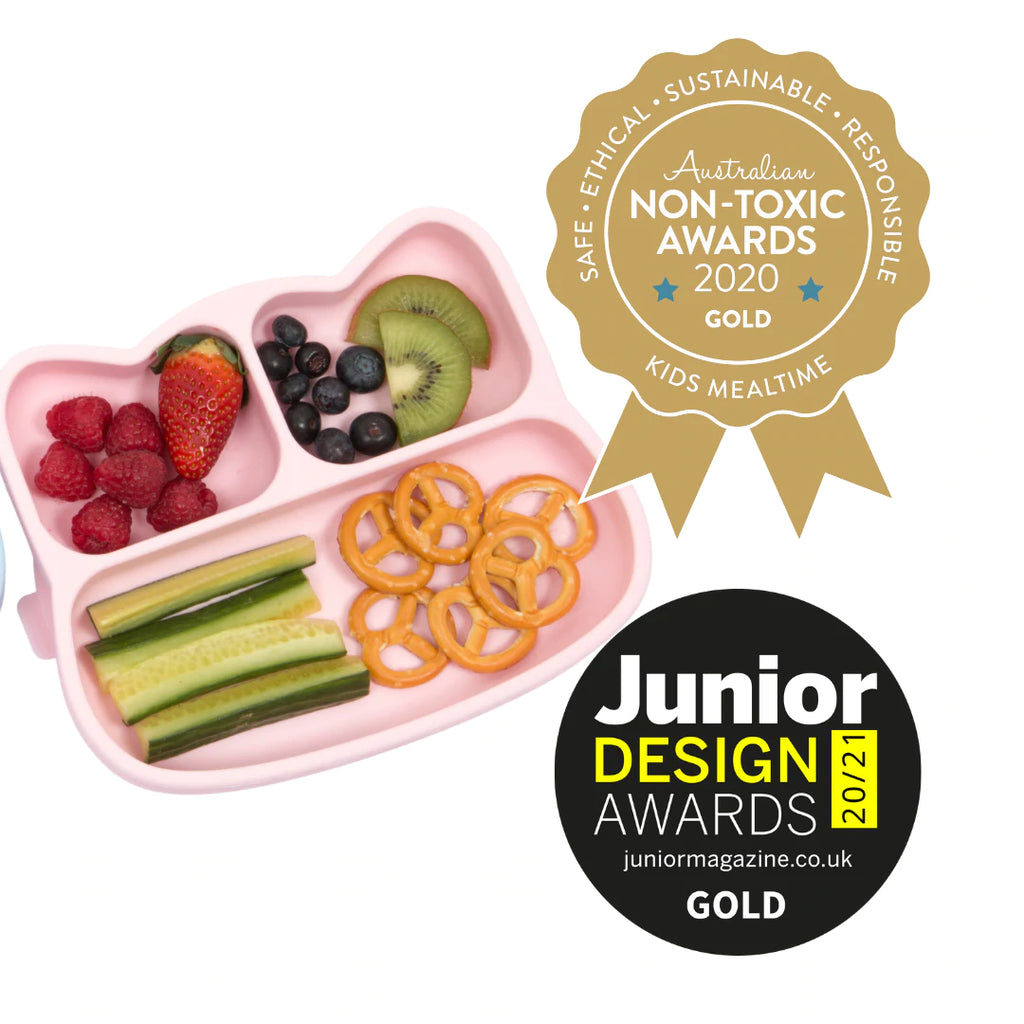 We Might Be Tiny sticky plate cat powder pink