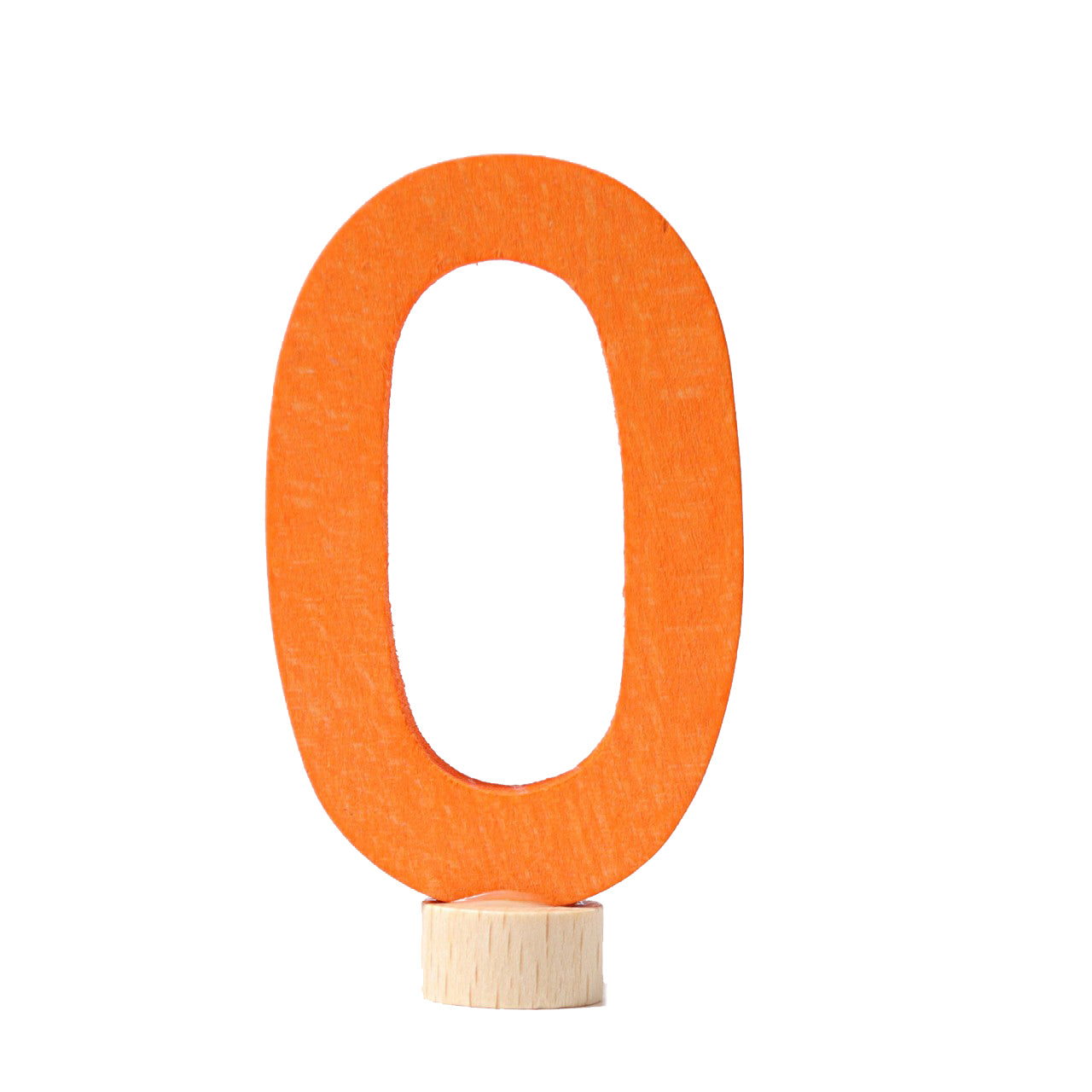 Grimm`s houten steker cijfer 0