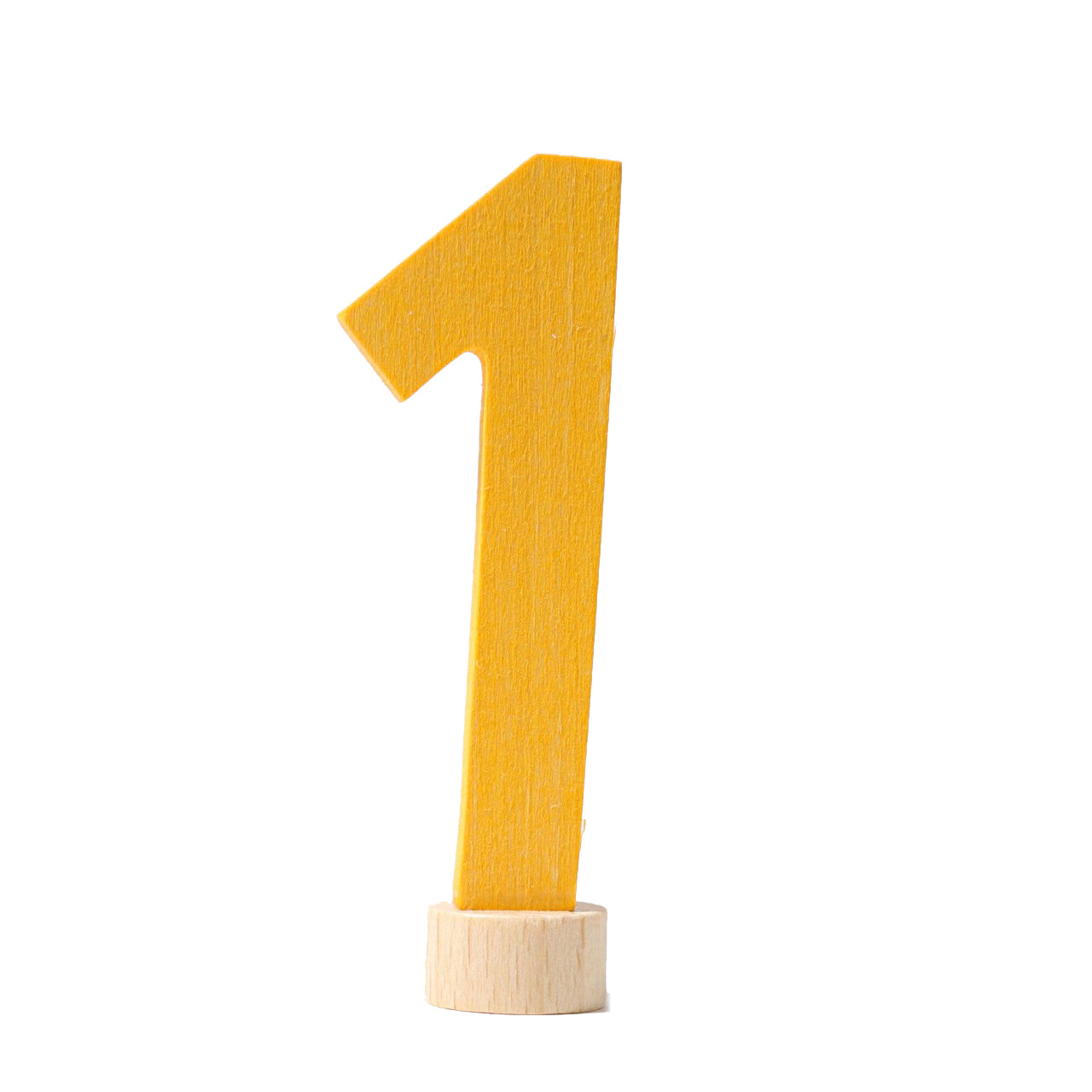 Grimm`s houten steker cijfer 1