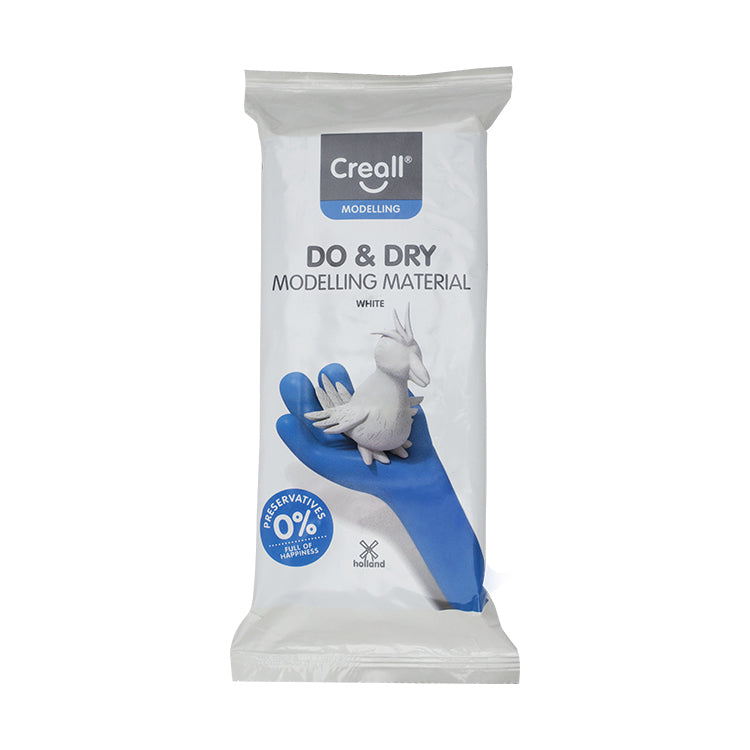 Creall Do&Dry happy ingredients luchtdrogende klei wit