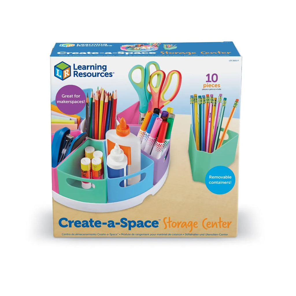Learning Resources Create-a-Space opberger pastel