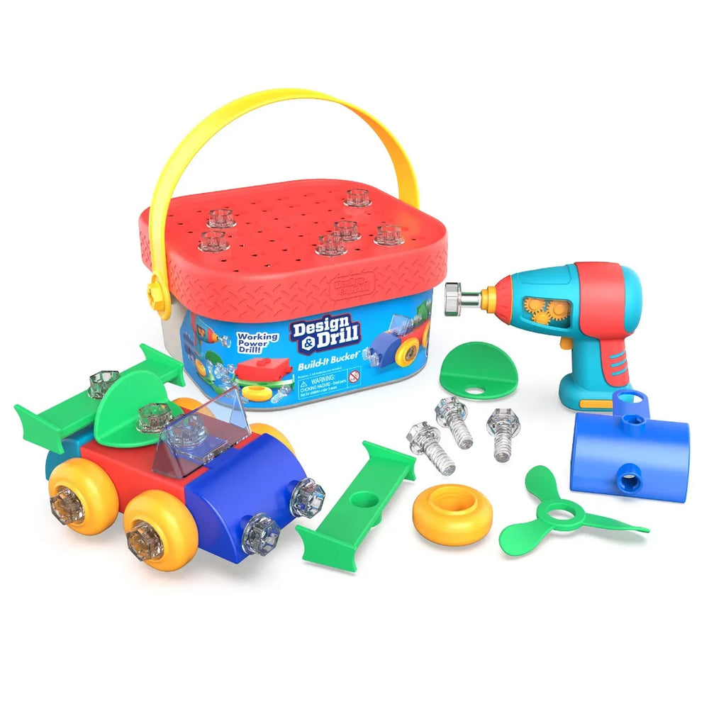 Learning Resources Design & Drill Build It Bucket