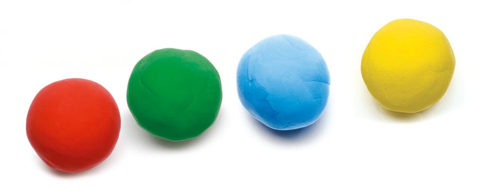 Djeco boetseerklei 4 kleuren