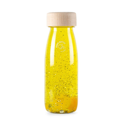 Petit Boum sensorische fles Float geel