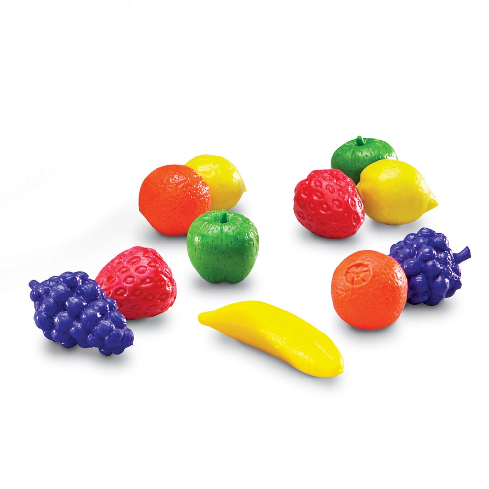 Learning Resources Fruity fun sorteren met fruit (set van 108)