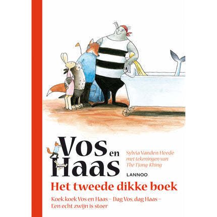 Het tweede dikke boek van vos en haas - Sylvia Vanden Heede