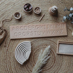 Coach House houten traceerbord met cursieve letters