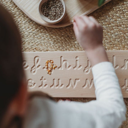 Coach House houten traceerbord met cursieve letters