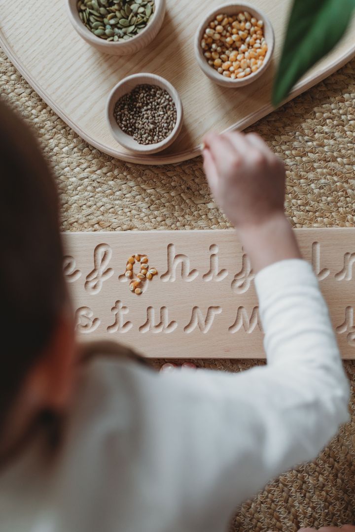 Coach House houten traceerbord met cursieve letters