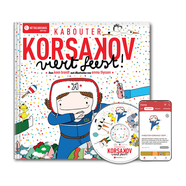 Kabouter Korsakov viert feest! (4+) - Het Geluidshuis