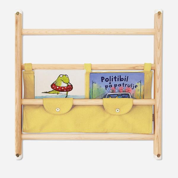 Kaos Endeløs canvas shelf mosterdgeel