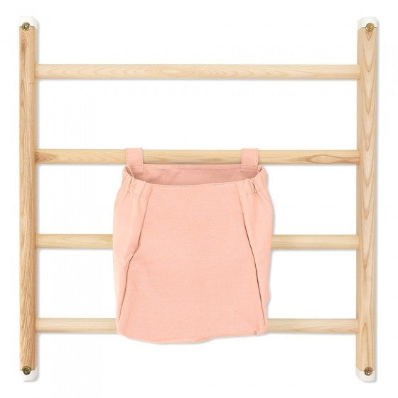 Kaos Endeløs canvas tas peachy pink