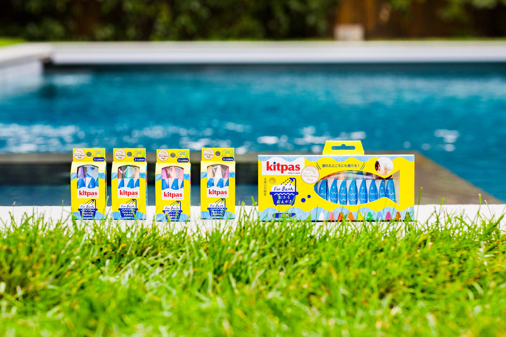 Kitpas badkrijt 10 krijtjes