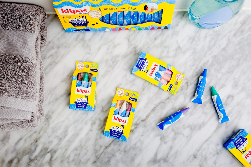 Kitpas badkrijt 10 krijtjes