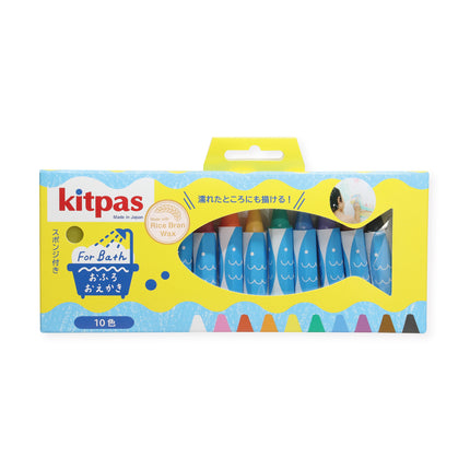 Kitpas badkrijt 10 krijtjes