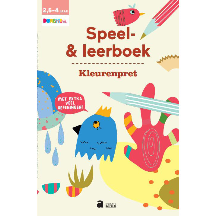Speel- en leerboek - Kleurenpret - Uitgeverij Averbode