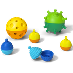 Lalaboom 2 sensorische ballen en kralen