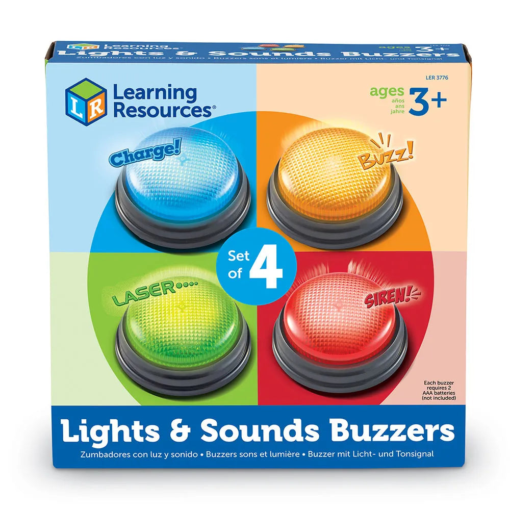 Learning Resources licht en geluid buzzers