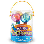 Learning Resources 4 kleurrijke grijpschepjes handy scoopers in doos