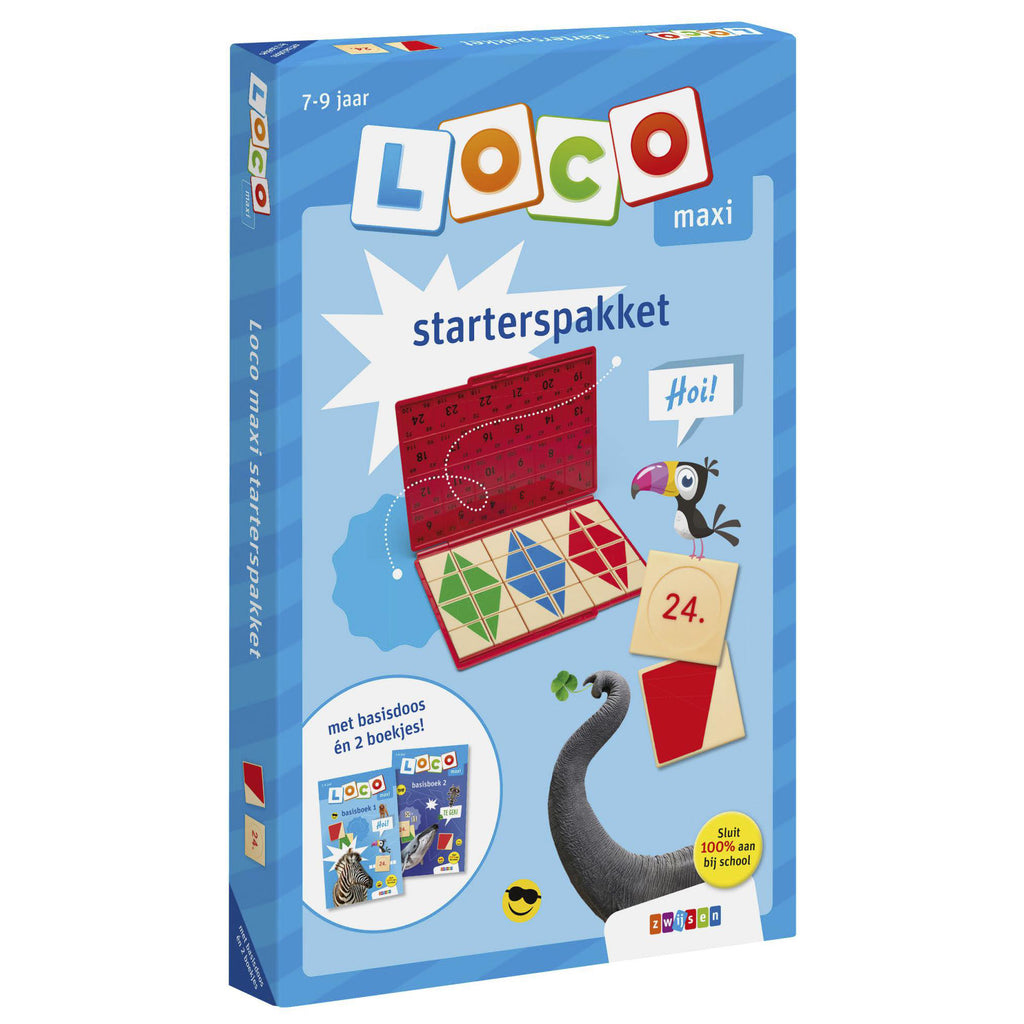 Maxi Loco - starterspakket taal en rekenen (7-9 jaar)