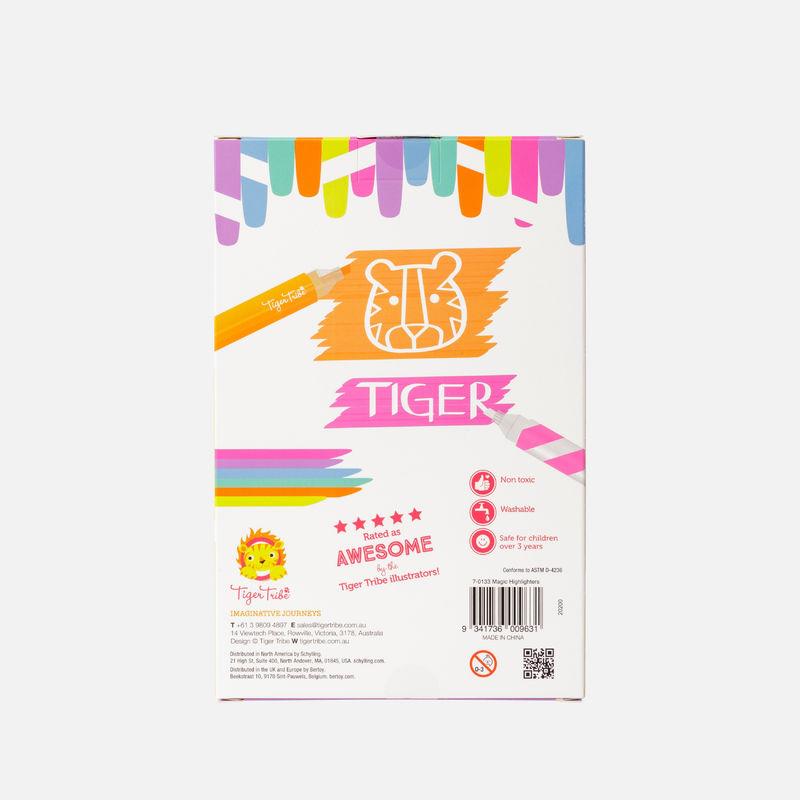 Tiger Tribe magic highlighters 6 stuks