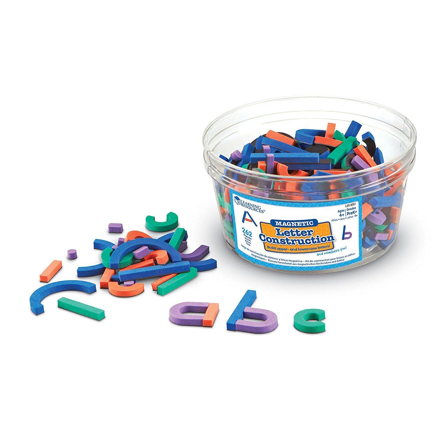 Learning Resources magnetische letter en cijfer constructie