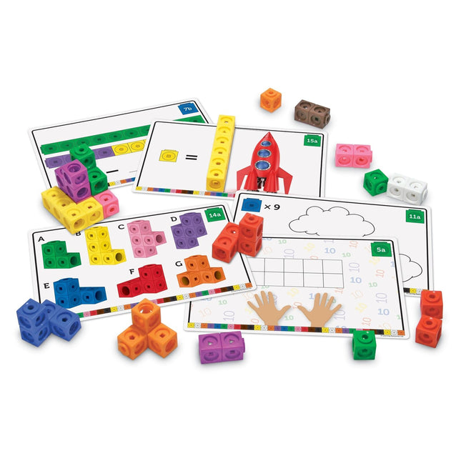 Learning Resources math links cubes activiteitenset