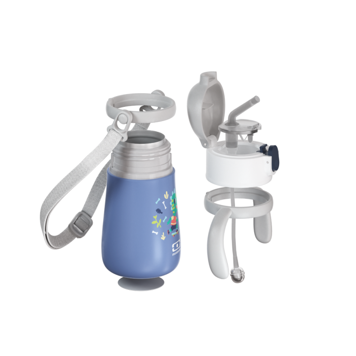 Monbento MB Stram blue dino drinkfles