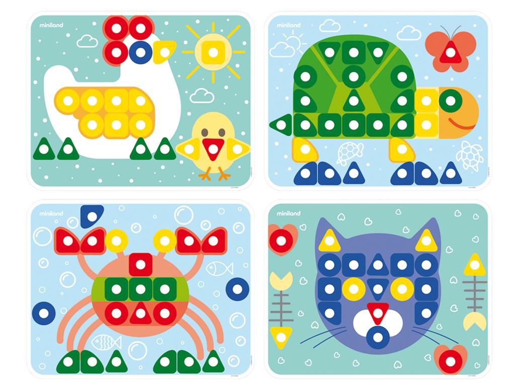 Miniland Mozaiek Superpegs 36mm