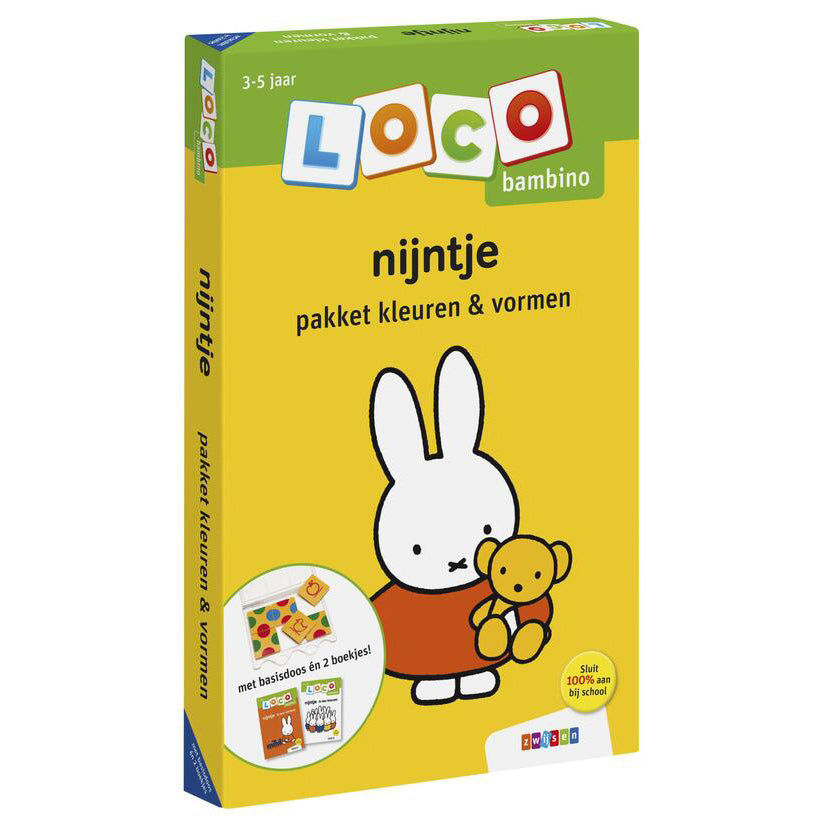 Bambino Loco - pakket Nijntje kleuren & vormen + basisdoos