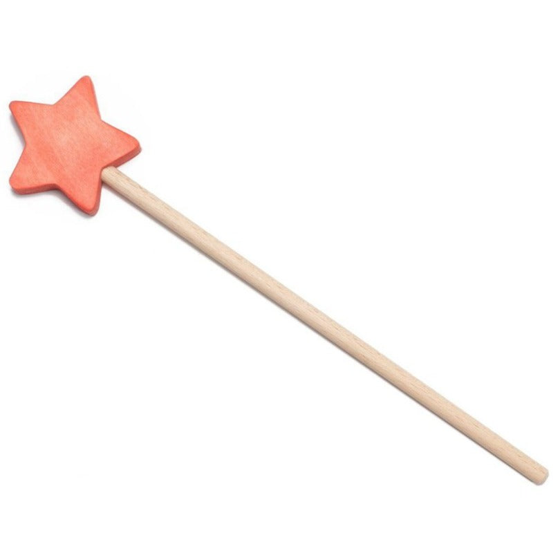 Ocamora houten toverstaf rood