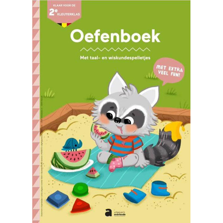 Oefenboek - Klaar voor de 2e kleuterklas - Uitgeverij Averbode
