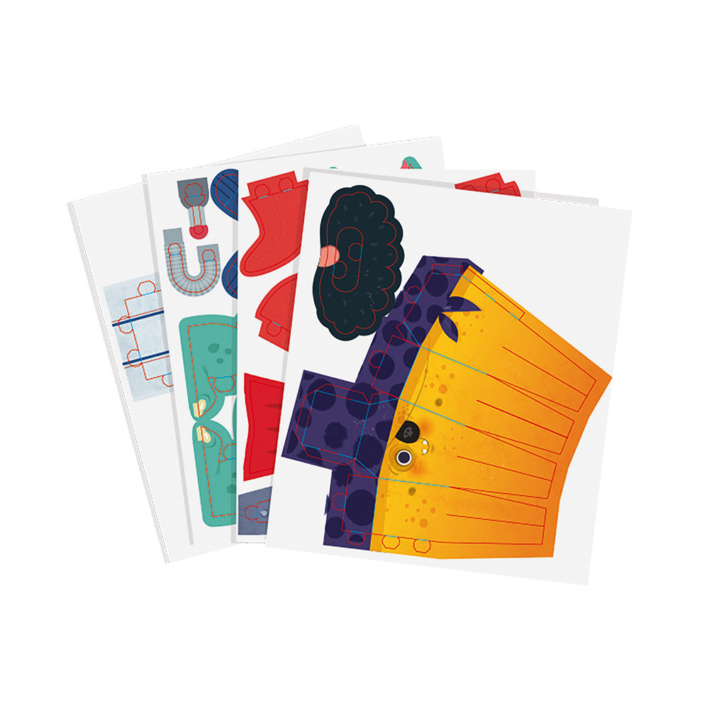 papieren vellen Janod papieren figuren maken adventure