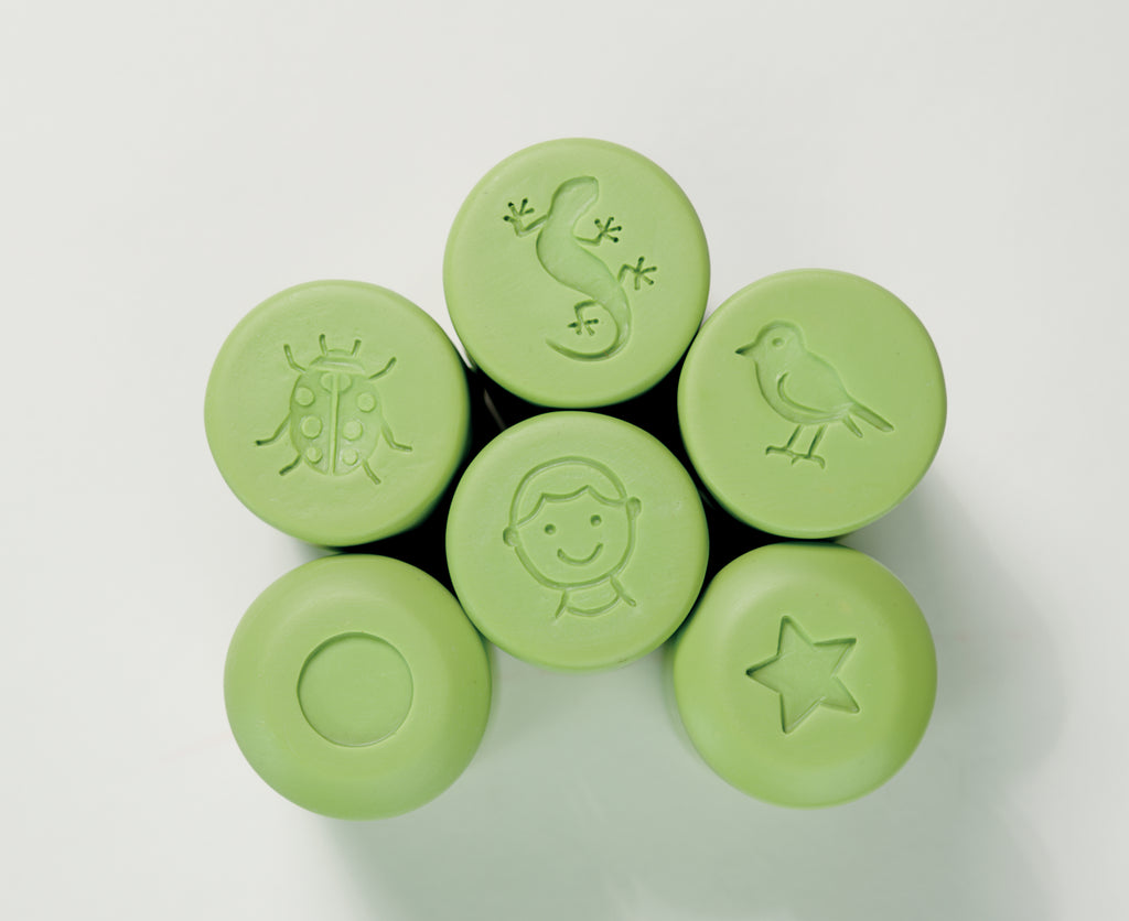 Yellow Door 6 rollers spelen met cijfers