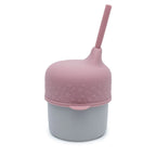 We Might Be Tiny drinktuit en rietje dusty rose
